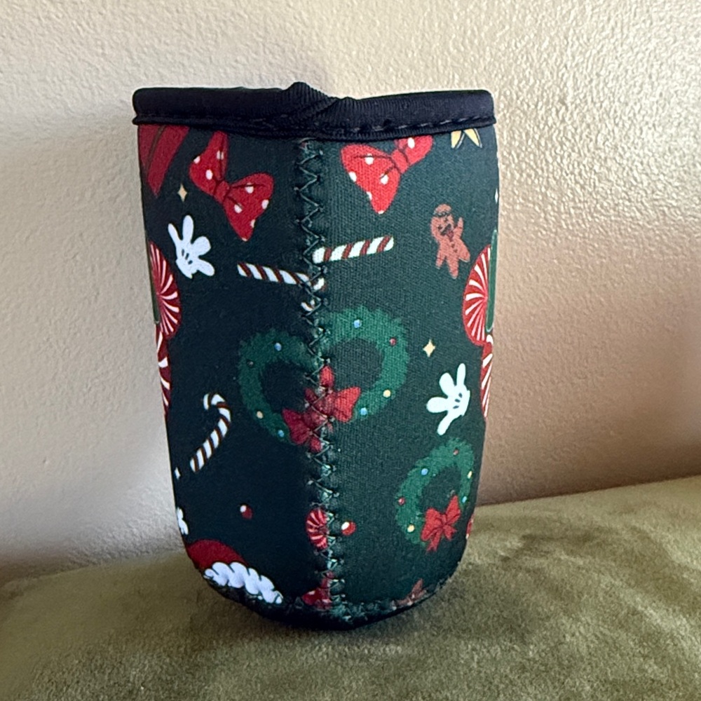 Minnie Mouse Holiday Neoprene Cup Sleeve - Picture 2 of 8